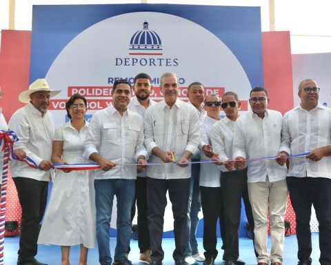 President Abinader delivers sports works in Dajabón with an investment of 43.5 million pesos