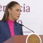La pesidenta de México, Claudia Sheinbaum, en su conferencia de prensa de este miércoles