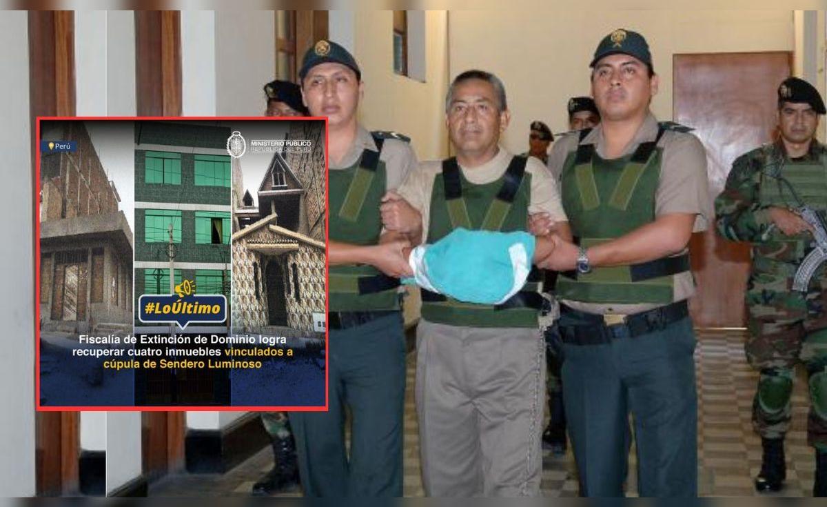 Prosecutor's Office recovers more than S/2 million in properties linked to the leadership of Sendero Luminoso