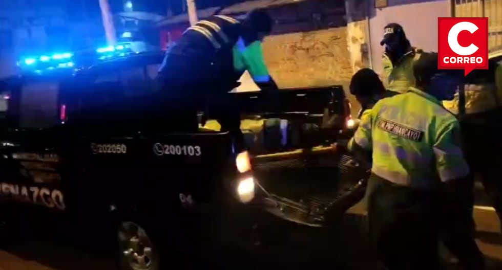 Public cleaning worker is run over and driver flees in Huancayo