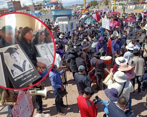 Puno: Mass and march in memory of those murdered on January 9, 2023