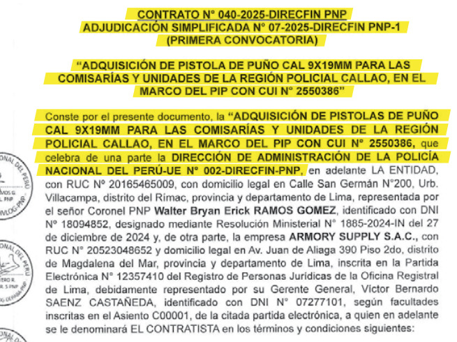 PNP | National Police of Peru