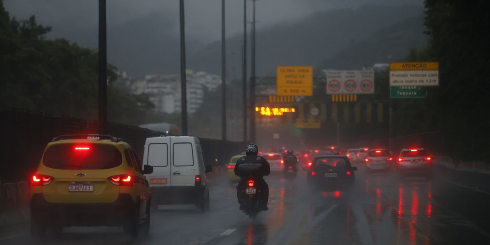 RJ Civil Defense warns of intense rains in the state until Monday