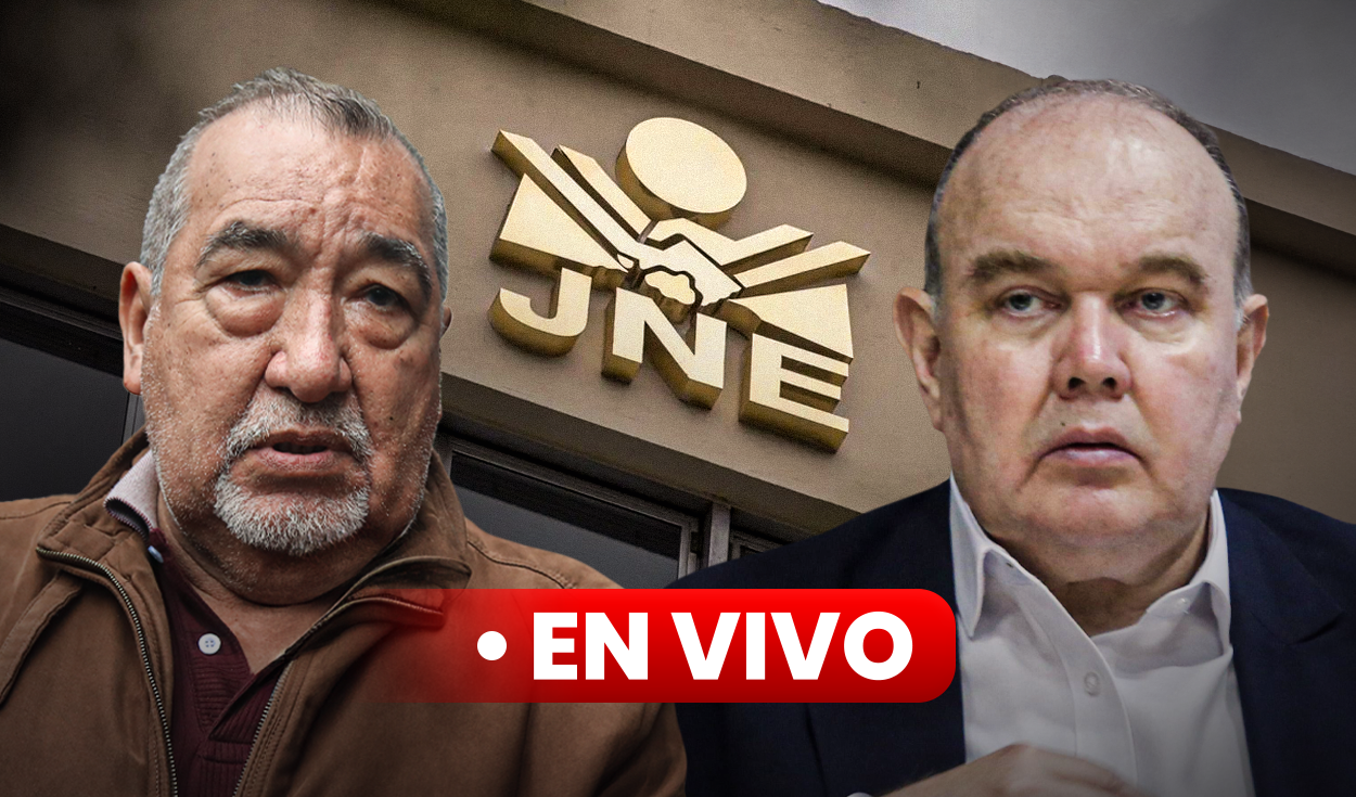 Rafael López Aliaga and Mario Vizcarra LIVE: JNE decides the presidential future of Popular Renewal and Peru First