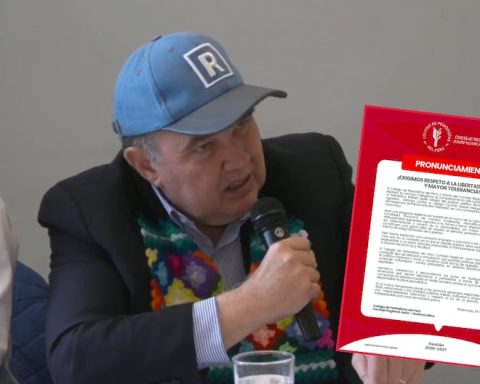 Rafael López Aliaga called a journalist “spokesperson for crime”: journalistic unions reject attack