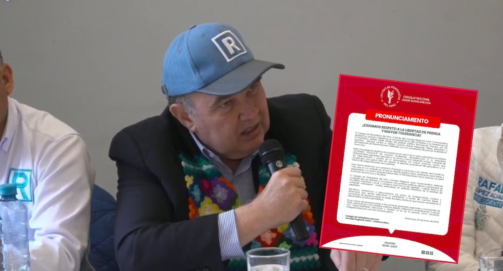 Rafael López Aliaga called a journalist “spokesperson for crime”: journalistic unions reject attack