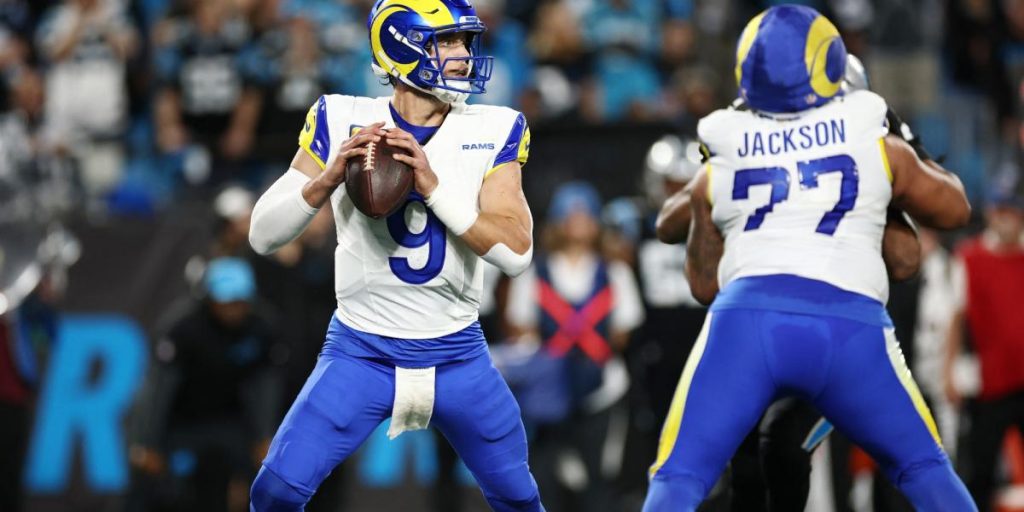 Rams outlast Panthers at start of NFL playoffs