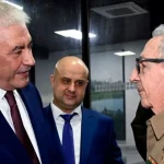 Vladímir Alexandrovich Kolokoltsev y Raúl Castro Ruz en La Habana, este 20 de enero