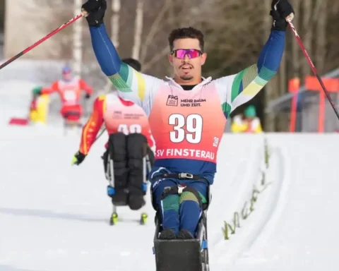 Ribera wins gold in cross-country skiing World Cup stage