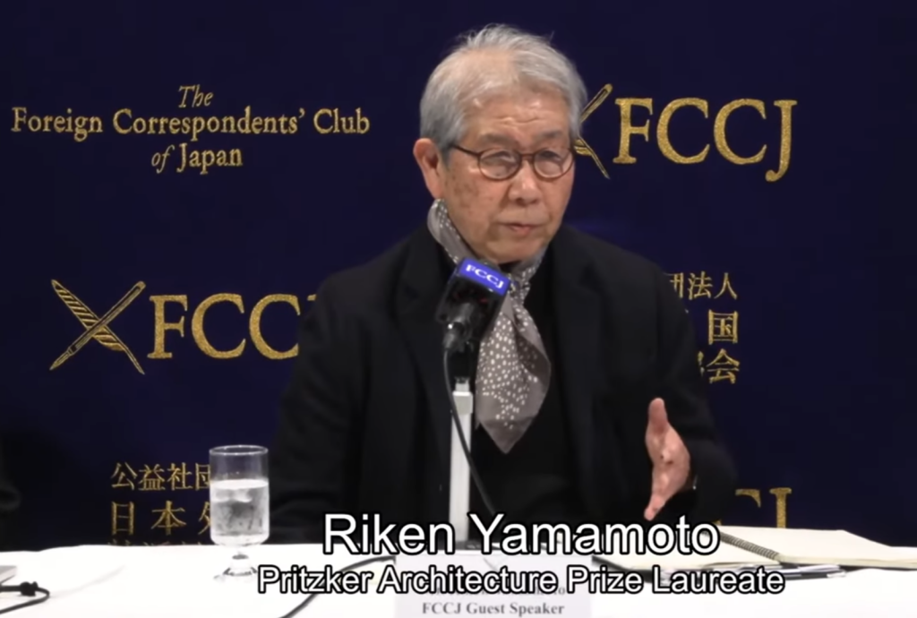 Riken Yamamoto denounces blockade of Venezuela