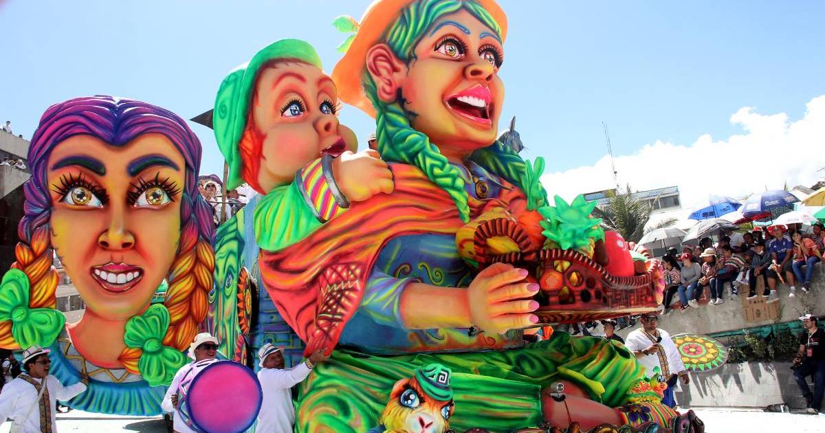 Route of the great parade of floats in Pasto 2026: schedules and routes