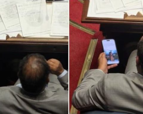 “Scandal in the Uruguayan Congress: a senator was caught looking at photos of Zaira Nara in full session”