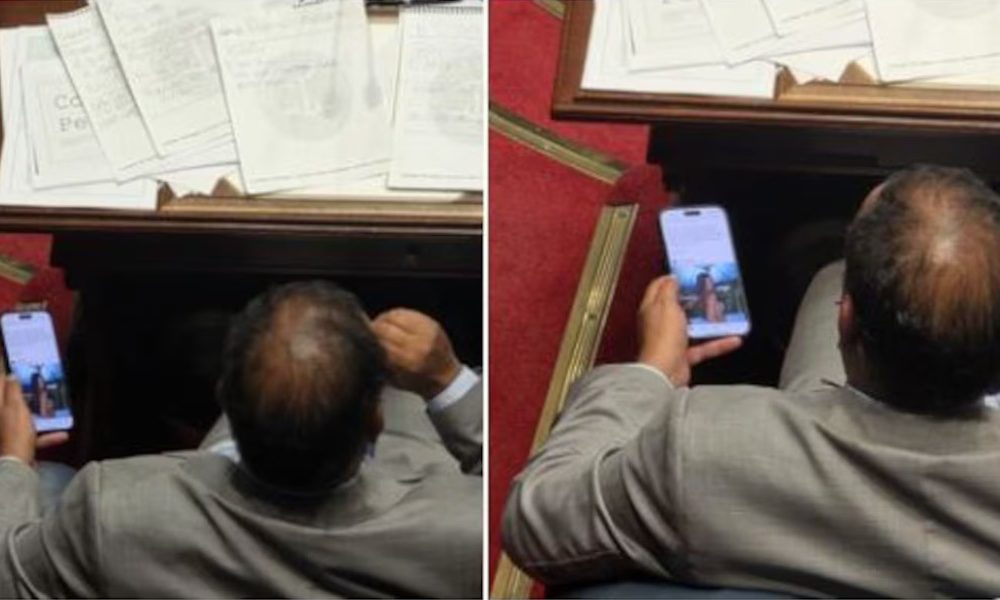 “Scandal in the Uruguayan Congress: a senator was caught looking at photos of Zaira Nara in full session”
