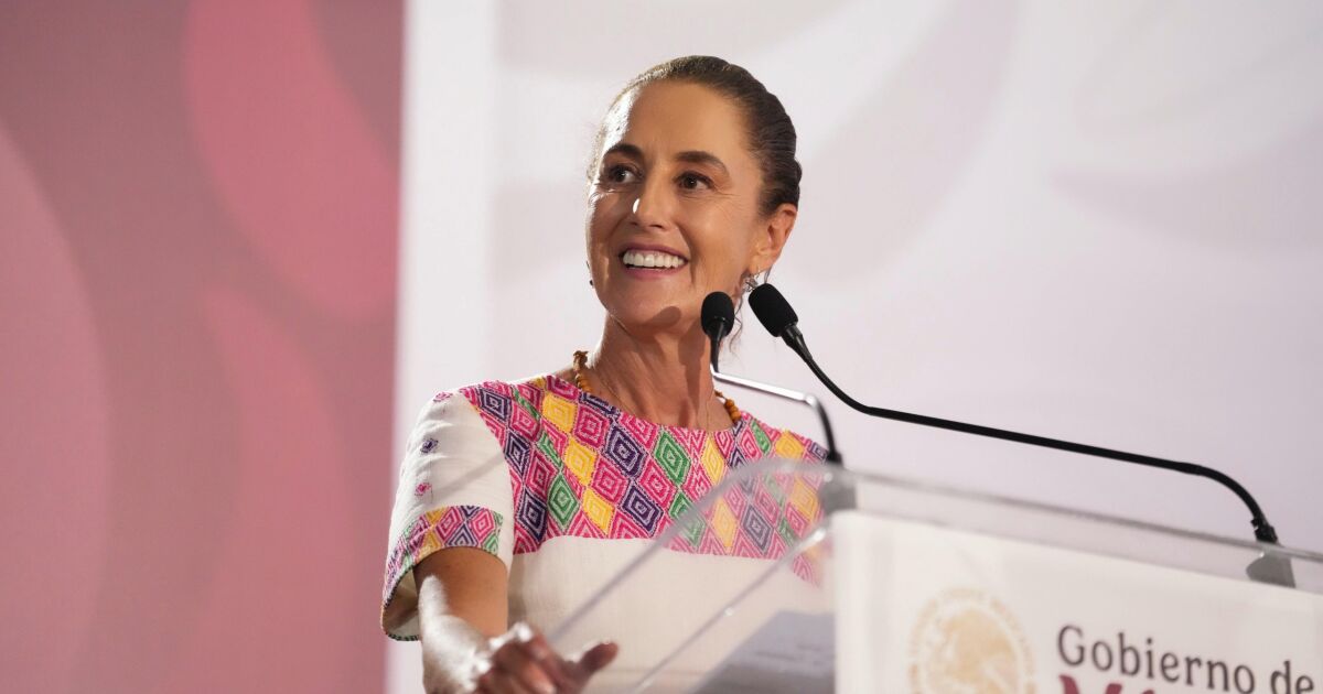 Sheinbaum on relationship with the US: “The independence and sovereignty of the Homeland is not up for negotiation”