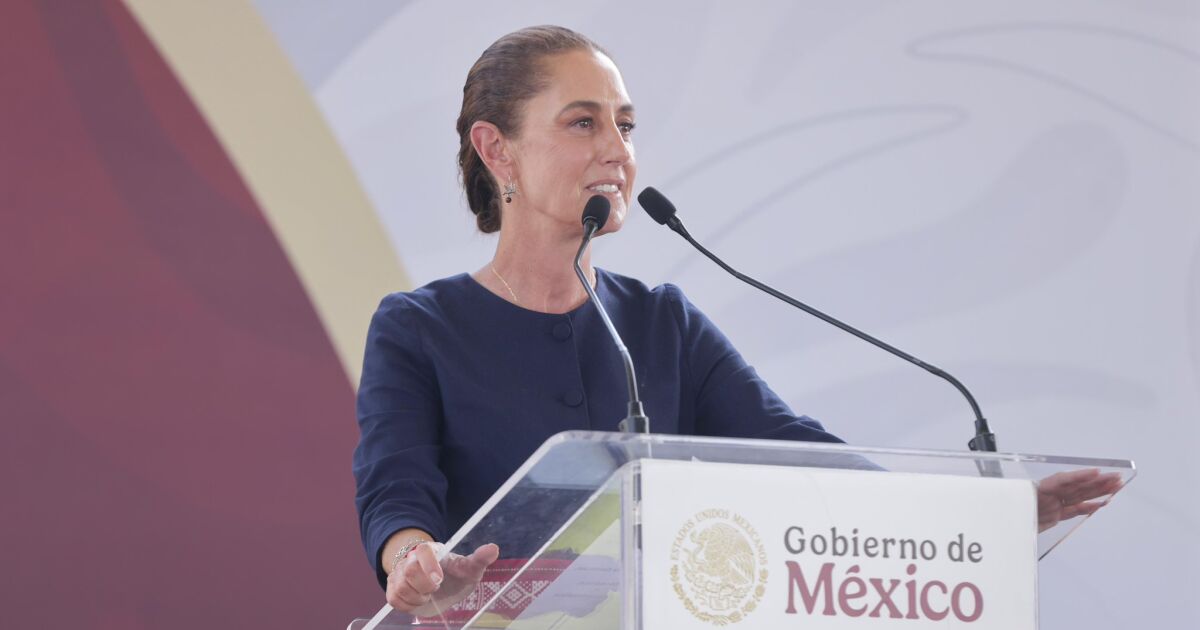 Sheinbaum: "There is something that is not negotiated and that is sovereignty"