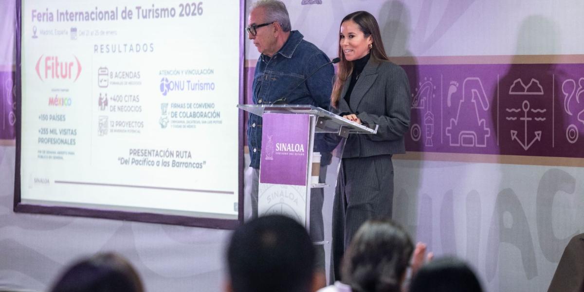 Sinaloa strengthens international projection at FITUR: investment, marketing and air connectivity