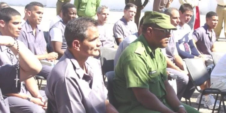 Reclusos en la prisión camagüeyana Kilo 8