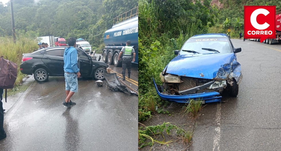 Streak of accidents on the roads of Tingo María and Perené: three accidents within hours of New Year