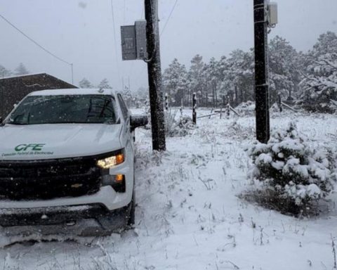 The CFE continuously monitors the winter storm "Fern"