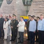 The Cuban Foreign Minister pays tribute, together with Delcy Rodríguez, to the soldiers who died in Venezuela