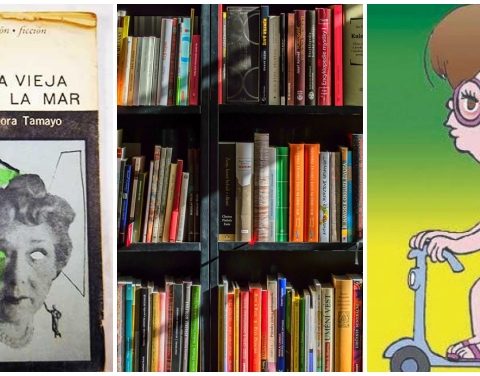 La vieja y la mar / Caricatura de Évora Tamayo