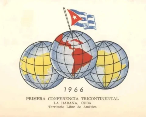 Logo de la primera Conferencia Tricontinental de La Habana