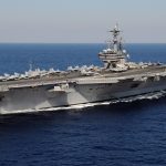 The US deploys a nuclear aircraft carrier to northern Cuba for military exercises