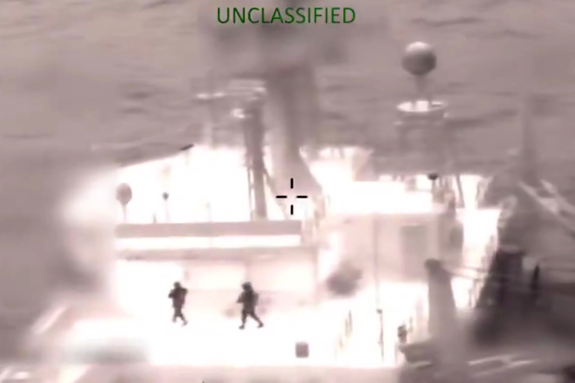 The United States intercepts another oil tanker in the Caribbean