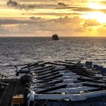 The United States moves part of its military fleet in the Caribbean to the north of Cuba