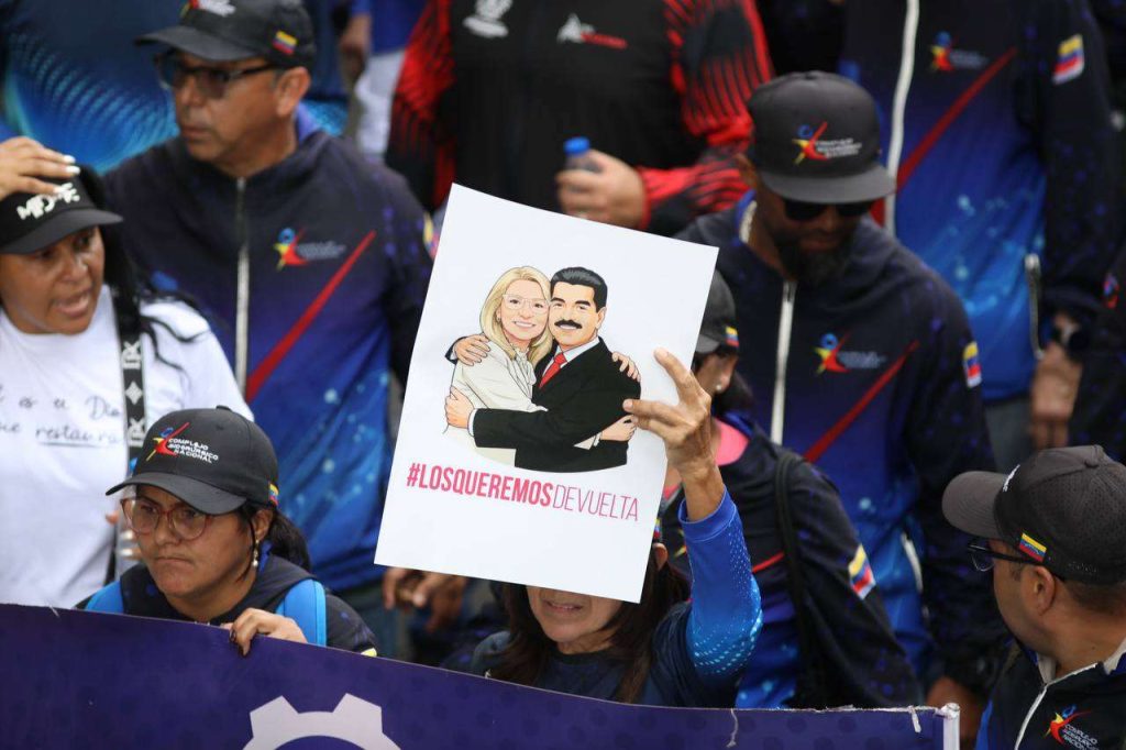 The Venezuelan people continue to mobilize to demand the release of Maduro and Cilia