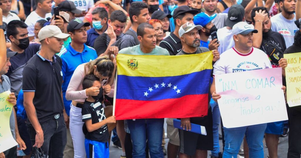 The exodus that put pressure on Mexico: in three years more than 679,000 Venezuelans arrived in the country