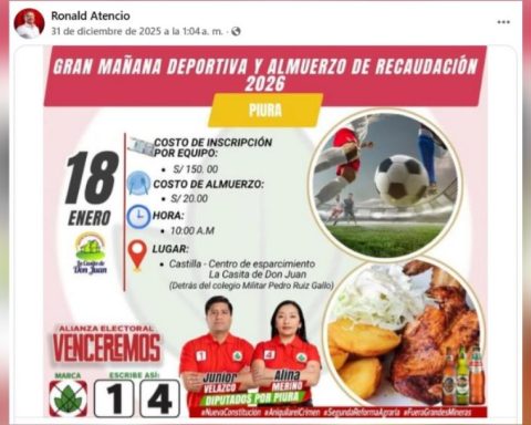 The new 'cocktails'? Venceremos raises money with 'polladas' and soccer tournaments