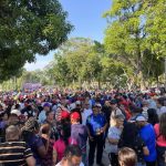 The people of Anzoátegui demand the return of President Maduro