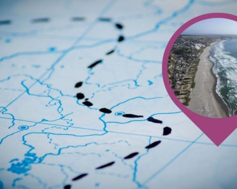 The route chosen by tourists to reach Maitencillo in record time