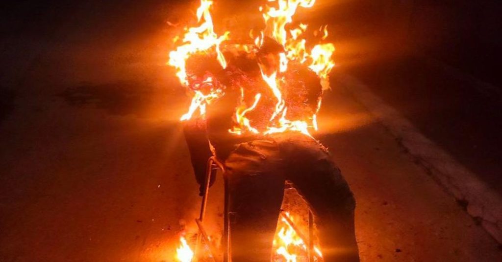 The year goes on fire