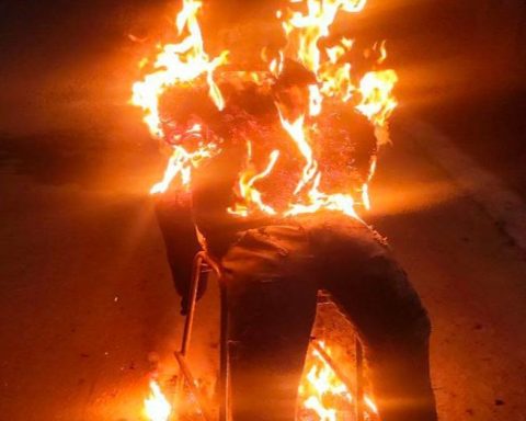 The year goes on fire