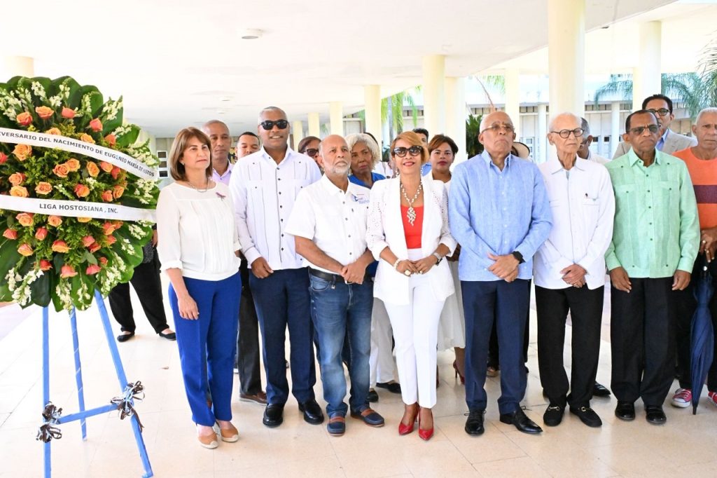 They commemorate the 187th anniversary of Eugenio María de Hostos