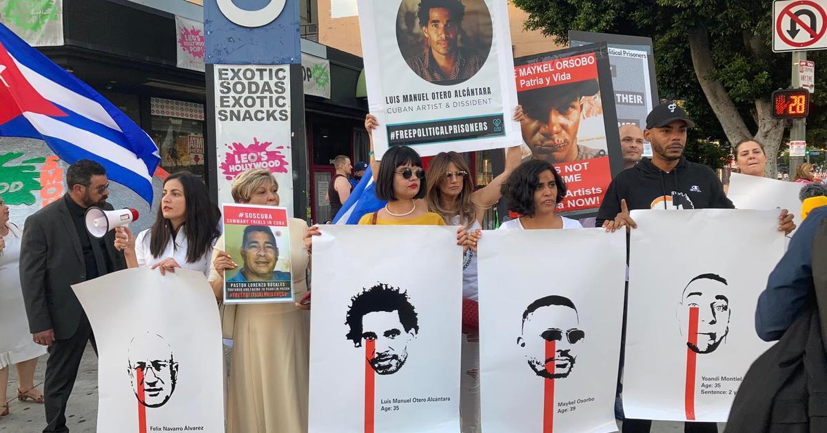 They demand the release of political prisoners in Cuba, as in Venezuela and Nicaragua