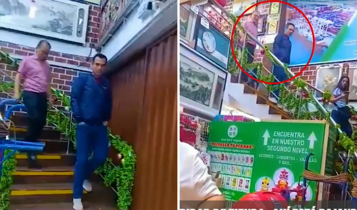 They reveal a new video of José Jerí with a Chinese businessman in a store