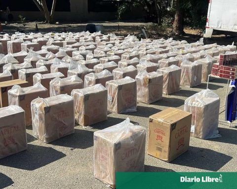 They seize 1.6 million illegal cigarettes in Santiago