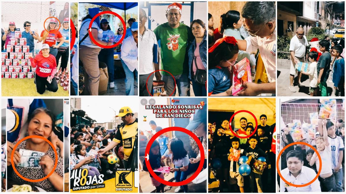 They thought they were Santa Claus: Candidates gave gifts, gifts and money