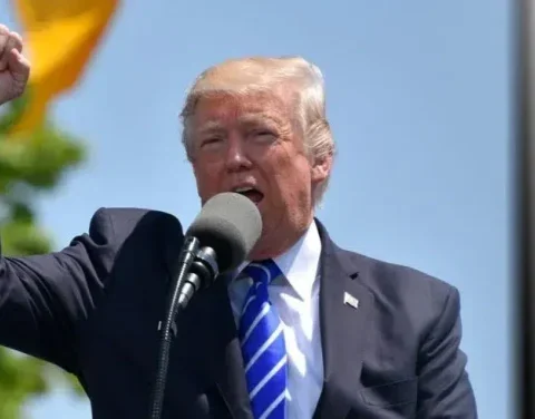 El rpesidente de Estados Unidos, Donald Trump