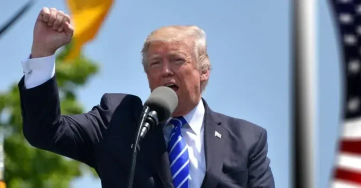 El rpesidente de Estados Unidos, Donald Trump