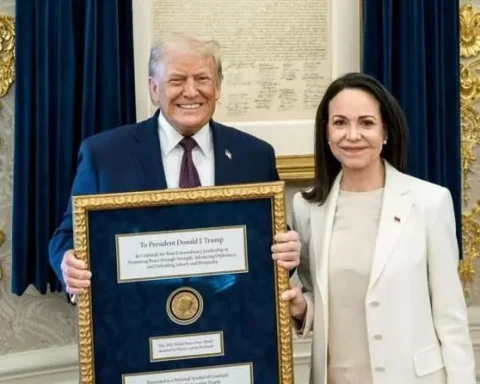 Trump assures that he could involve María Corina Machado in the transition: "He did something extraordinary"