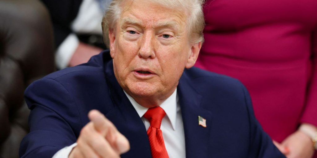 Trump says the United States “stands ready to help Iran”