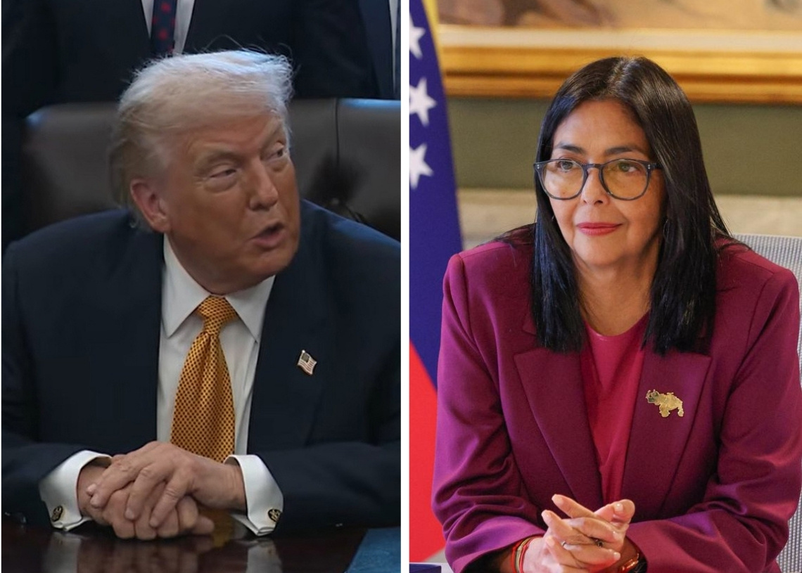 Trump talks with Delcy Rodríguez: “She is fantastic”