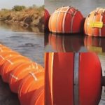 US Embassy in Mexico warns about 'floating wall' in the Río Bravo