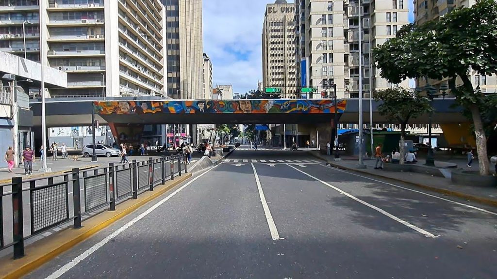 Vehicle restriction on Urdaneta Avenue due to the cultural agenda of the Caracas government