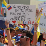 Venezuelan and Cuban exiles in Miami pray for the freedom of their countries