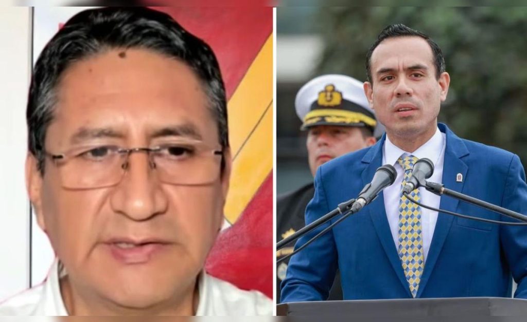 Vladimir Cerrón reappears as a fugitive and attacks José Jerí: "It's a wild card"